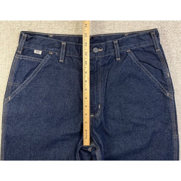 Carhartt FR Jeans Men's 33x34 Original Fit Flame Resistant Utility Workwear Blue - Picture 11 of 12